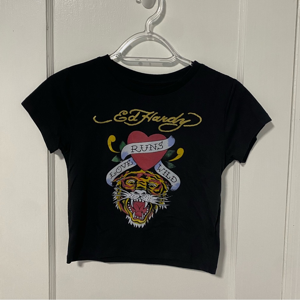 Ed Hardy Cropped Tee